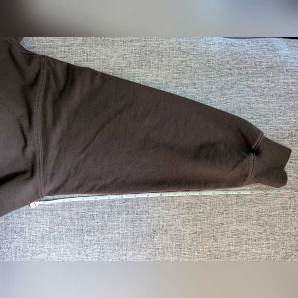 BNWT Gap Heavyweight French Terry Oversized Hoodie - Basic Brown, Size S Regular - Picture 9 of 9